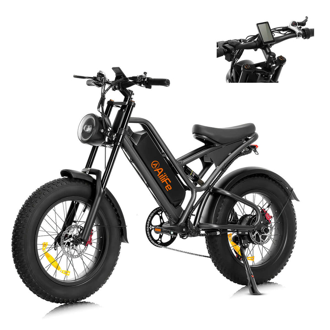 Electric Bike-Fat Tire Mountain Electric Bikes-Ailife X20B-2