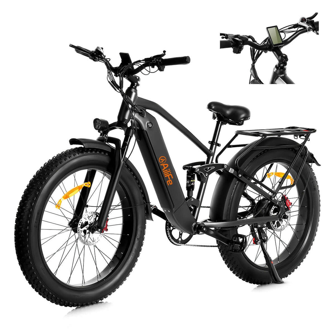 Electric Bike-Fat Tire Mountain Electric Bikes-Ailife X26B-2